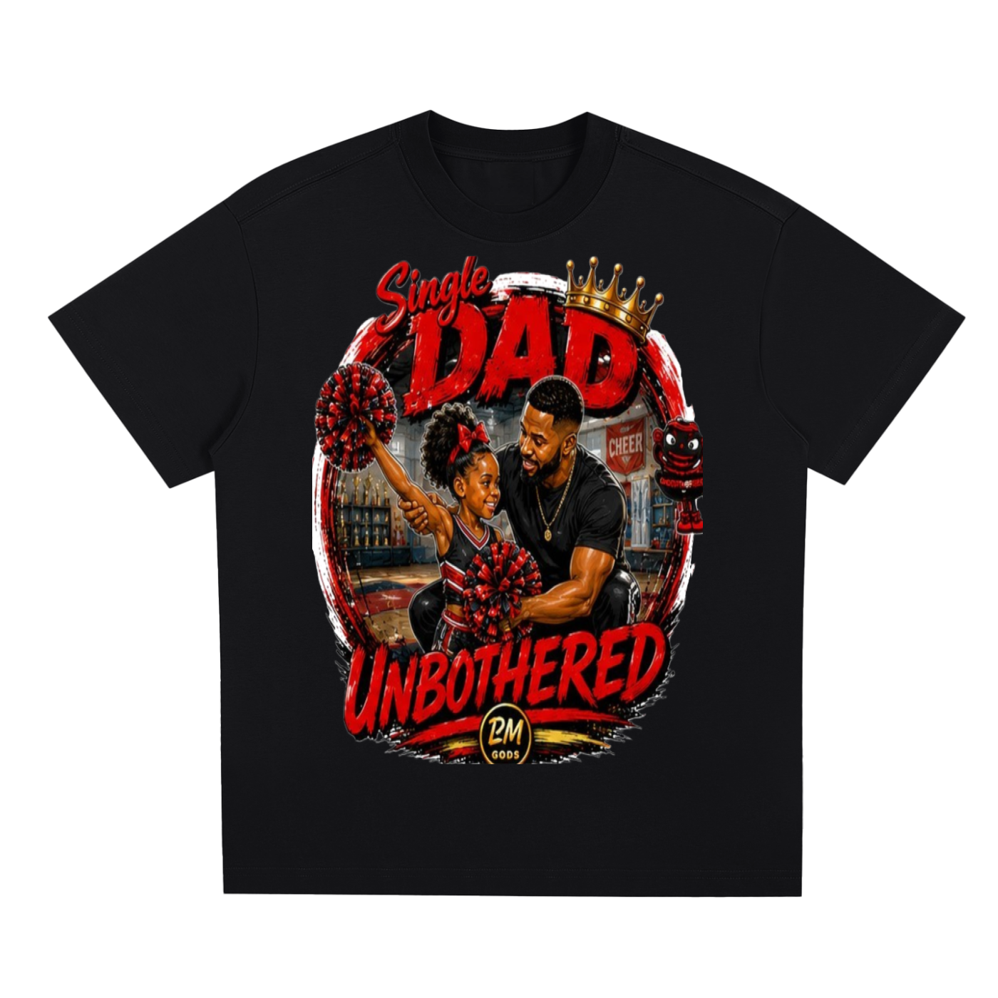 Single Dad Cheer Sorona Quick-Dry Cooling T-Shirt