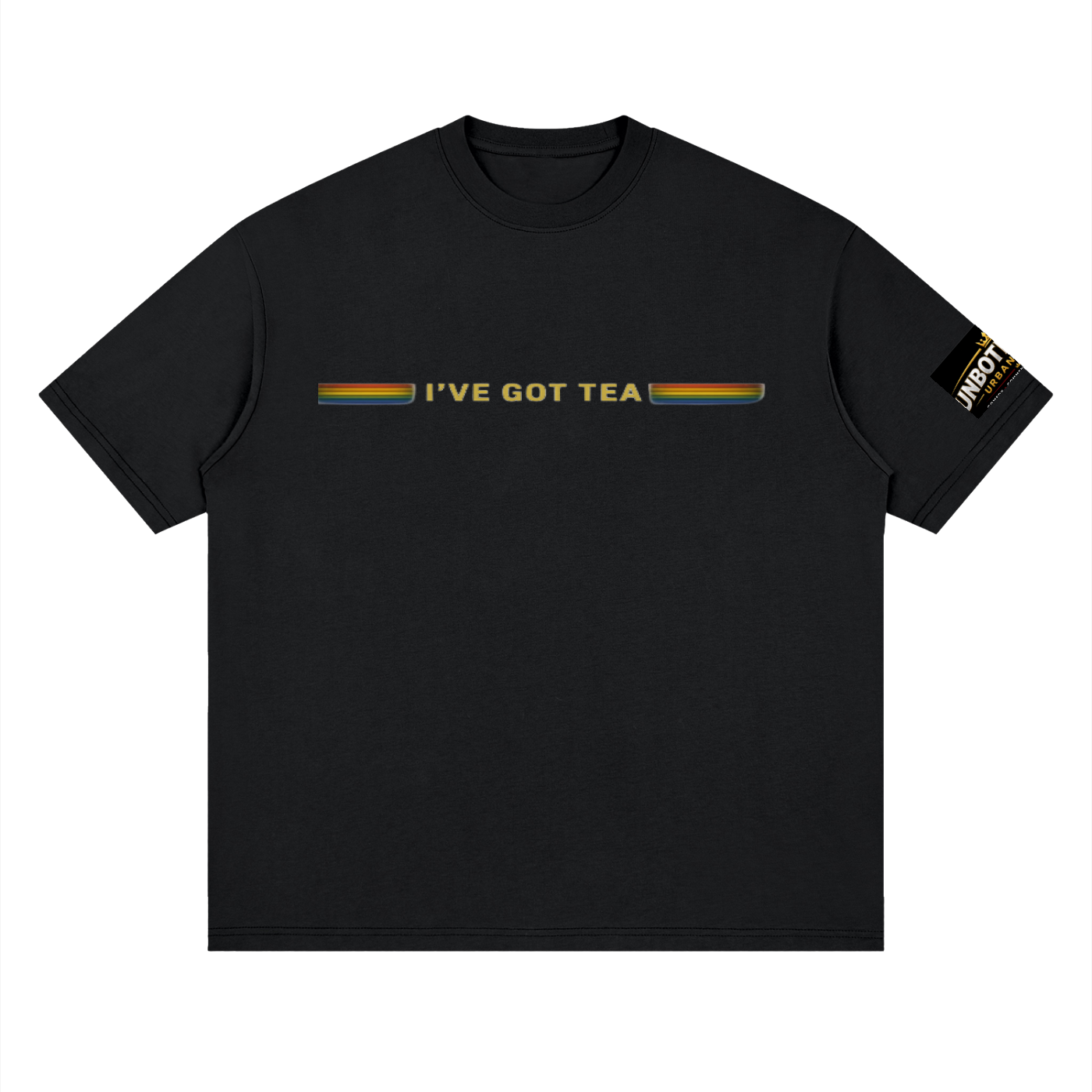 Unbothered Zes'TeaMona Streetwear Loose Drop Shoulder T-Shirt
