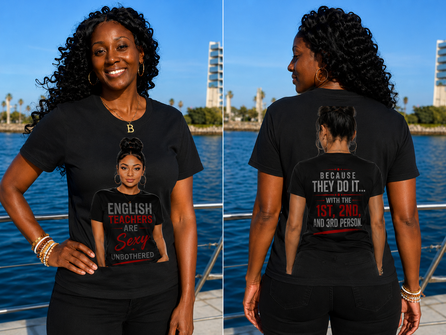 UUW LF SEXY ENGLISH TEACHERS Sorona Quick-Dry Cooling T-Shirt