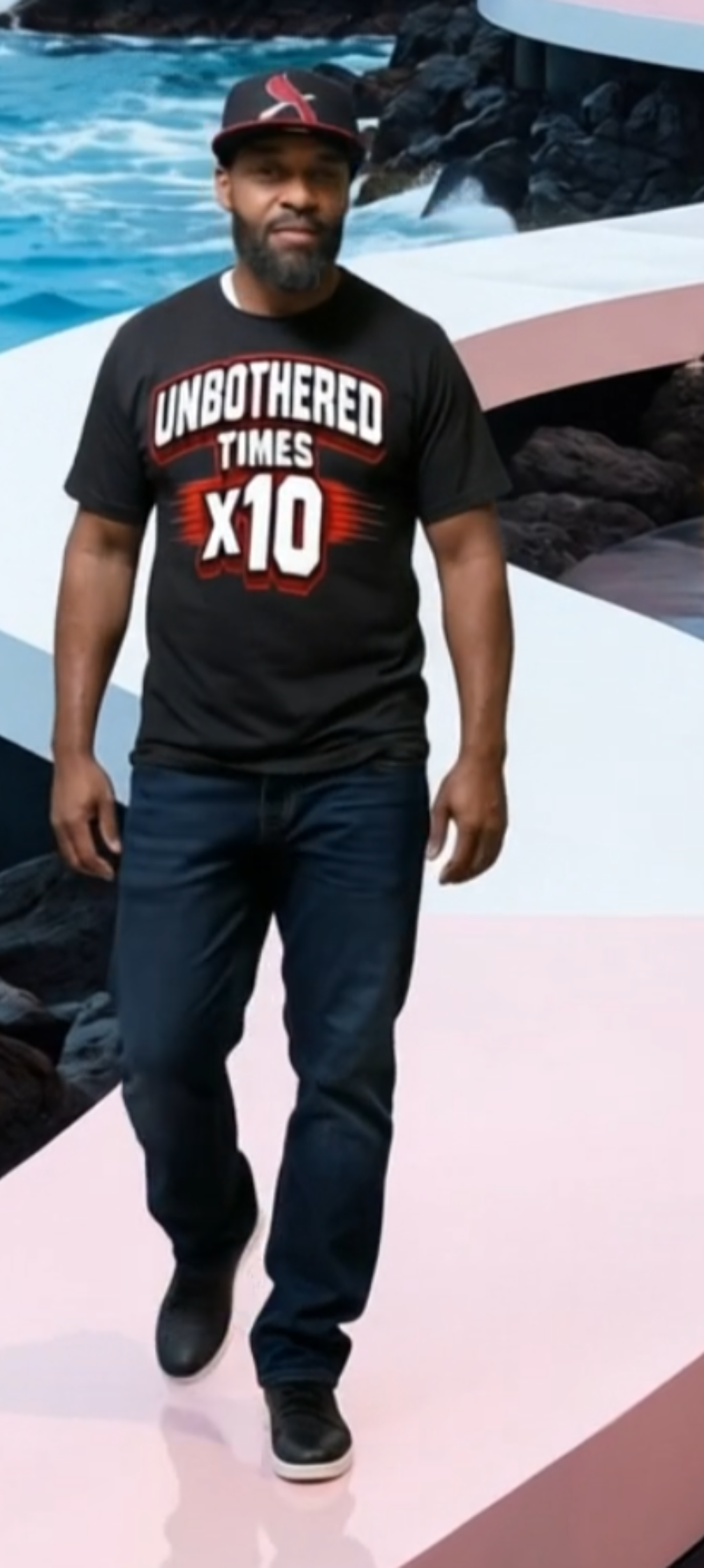 Unbothered Times 10 Sorona Quick-Dry Cooling T-Shirt