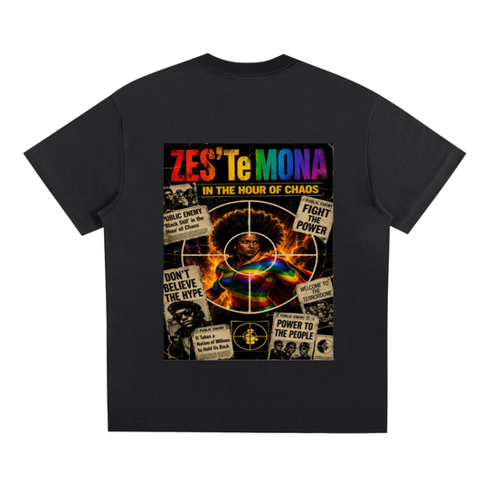80'sHopHopTeaMona ZESTY CHAOS Sorona Quick-Dry Cooling T-Shirt
