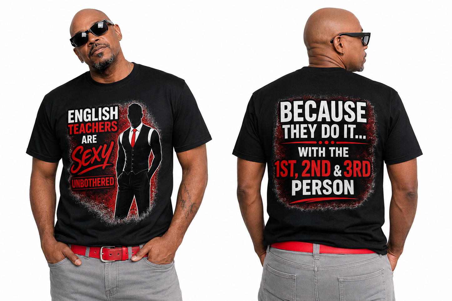 Sexy Gentleman English Teacher Unisex Sorona Quick-Dry T-Shirt