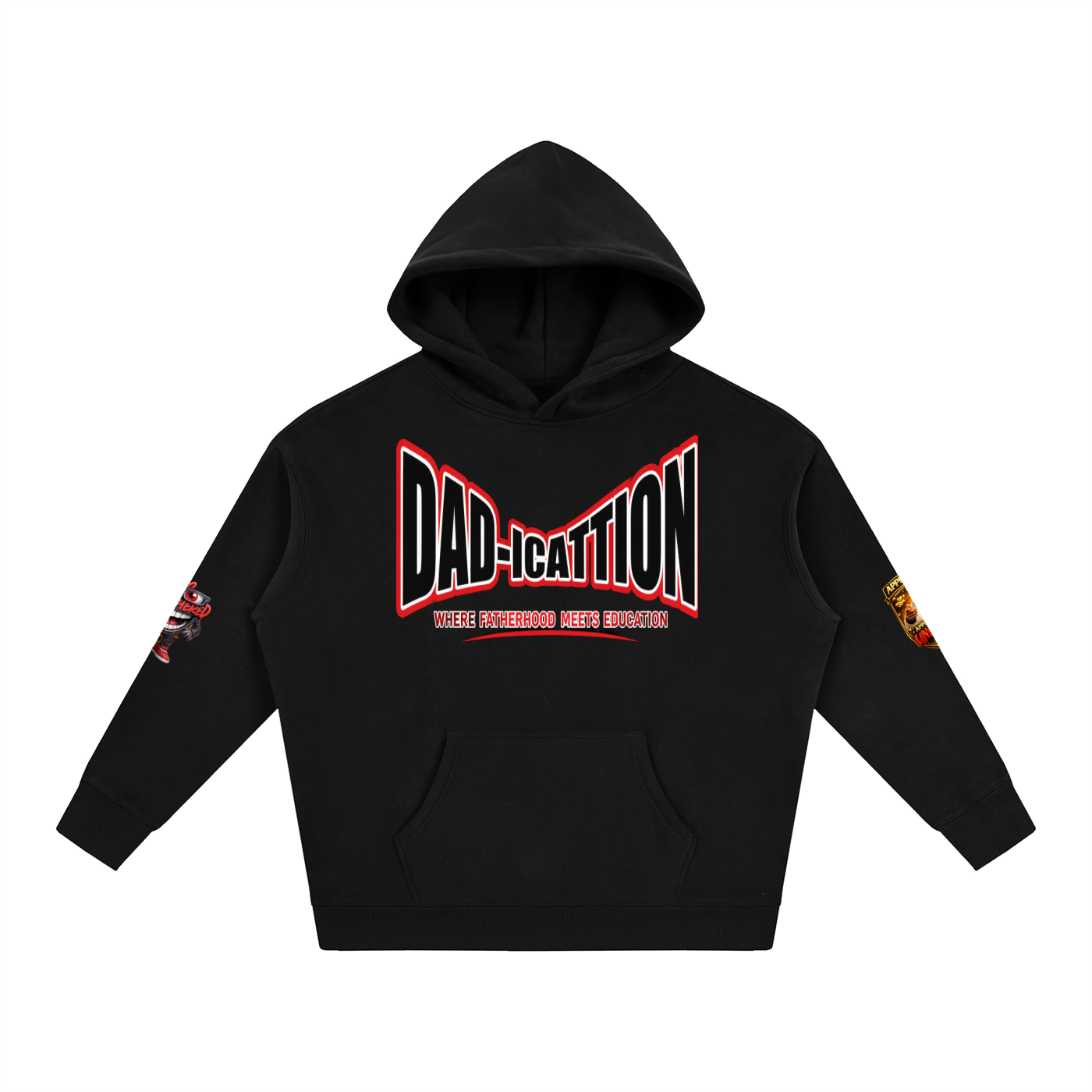 Be Unbothered Dadi-Cation Oversize Fleeced Hoodie