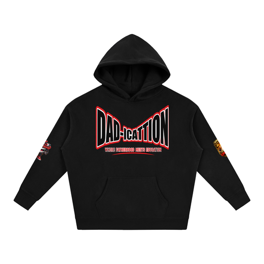 Be Unbothered Dadi-Cation Oversize Fleeced Hoodie