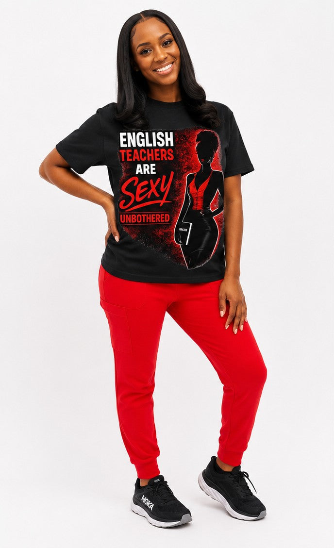 Sexy Lady English Teacher Unisex Sorona Quick-Dry T-Shirt