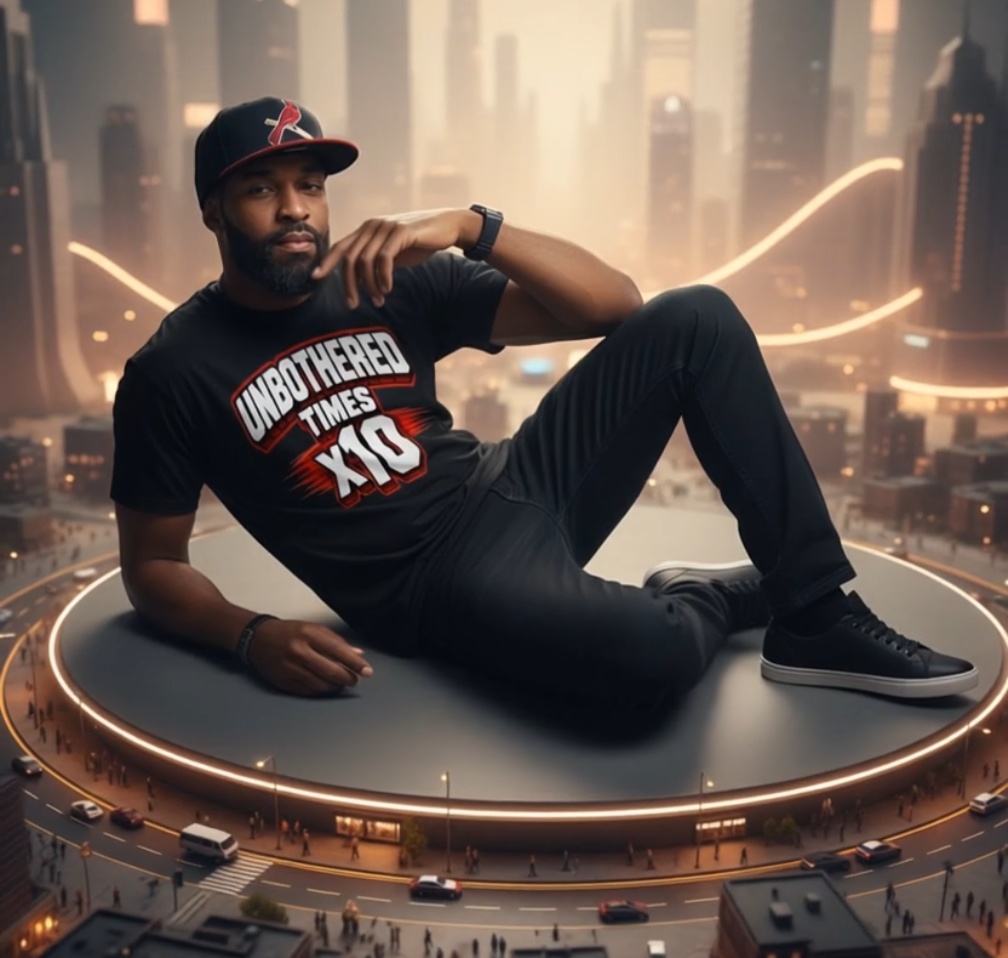 Unbothered Times 10 Sorona Quick-Dry Cooling T-Shirt