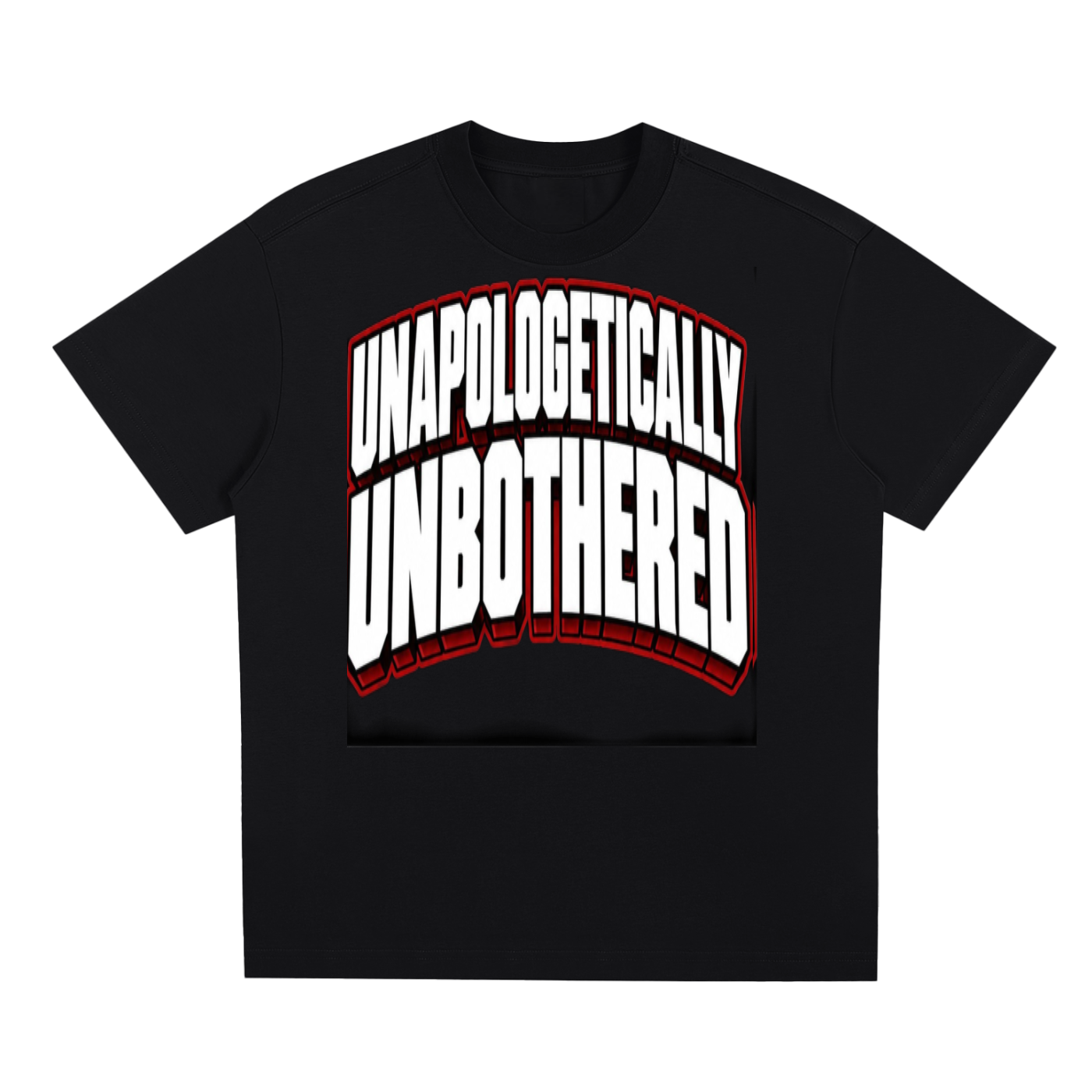 Unbothered unapologetic Sorona Quick-Dry Cooling T-Shirt