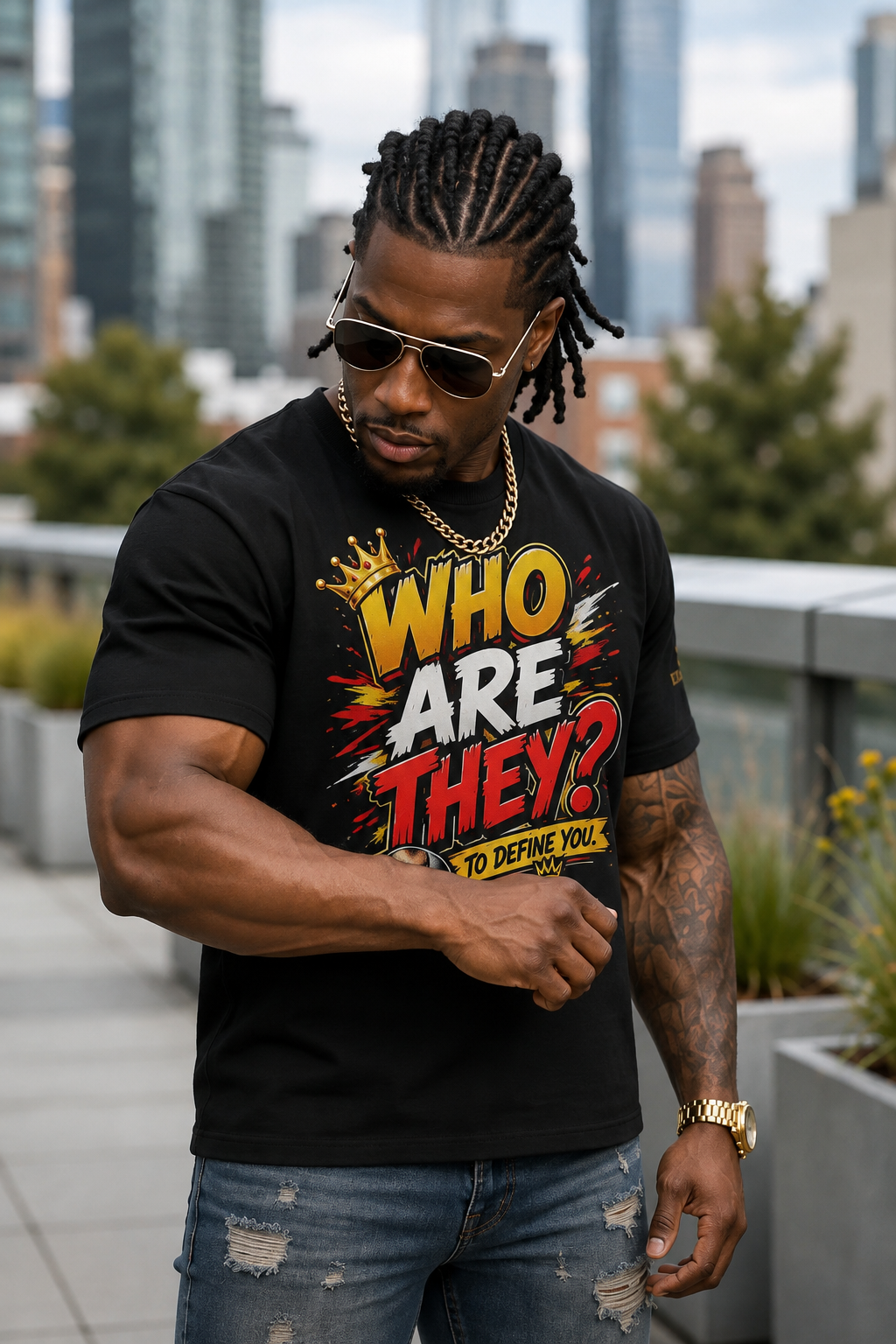 Who Are They Unisex Heavyweight Boxy T-Shirt